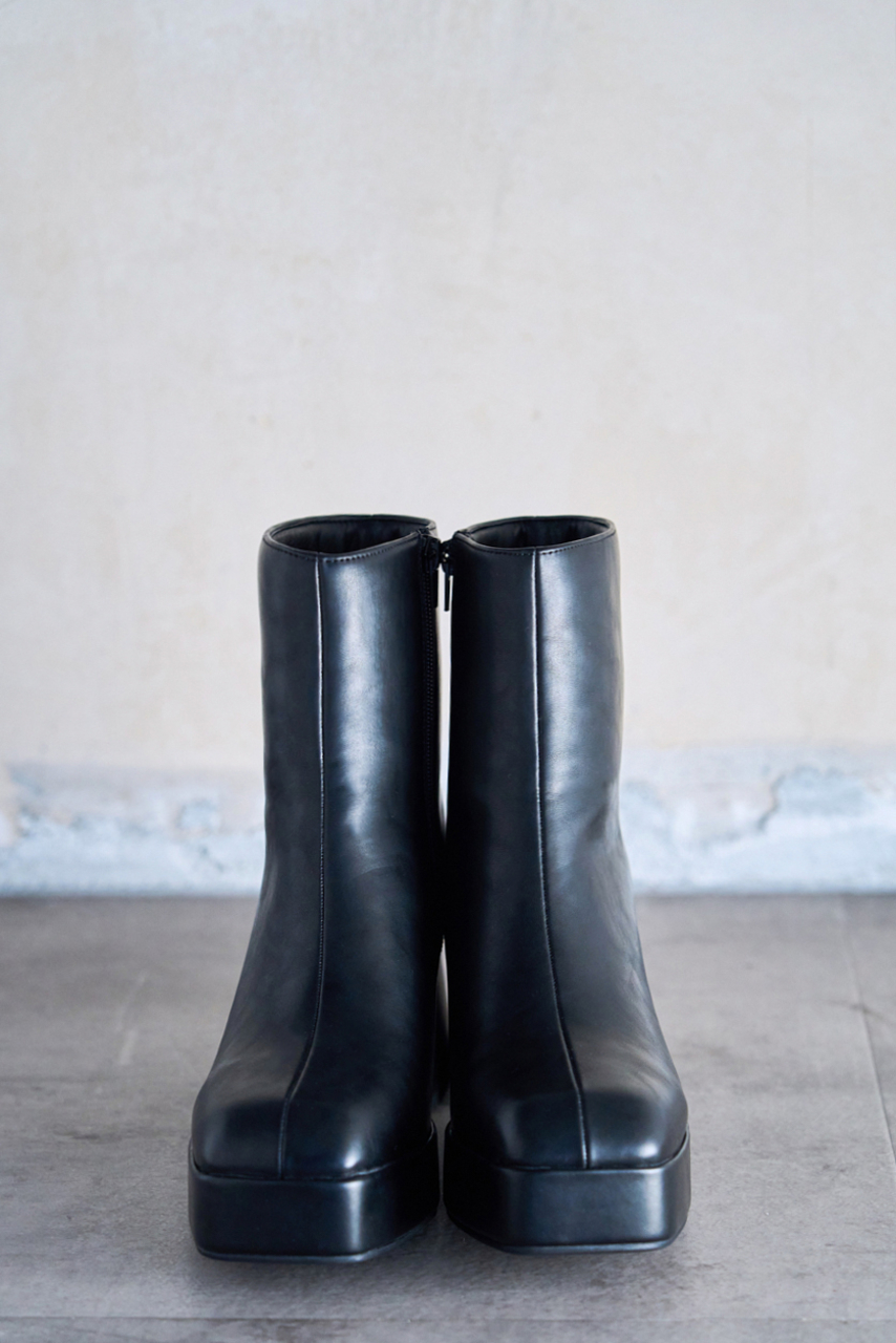 THICK HEEL BOOTS/シックヒールブーツ 詳細画像 BLK 2