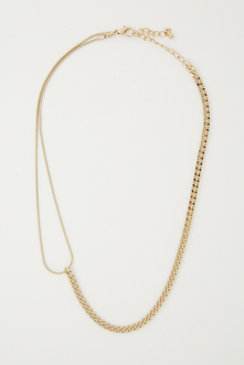 MIX CHAIN NECKLACE/ミックスチェーンネックレス