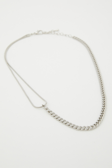 MIX CHAIN NECKLACE/ミックスチェーンネックレス 詳細画像