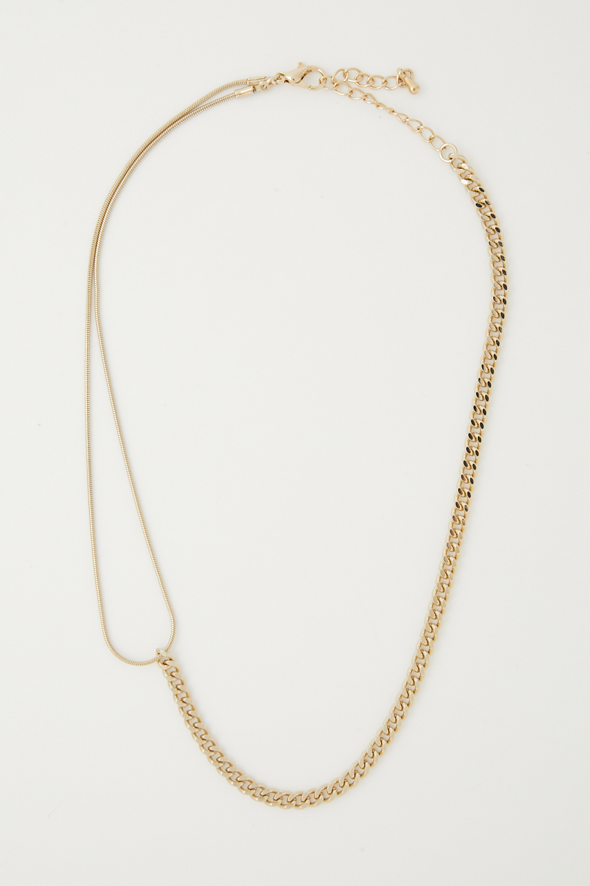 MIX CHAIN NECKLACE/ミックスチェーンネックレス 詳細画像 L/GLD 2
