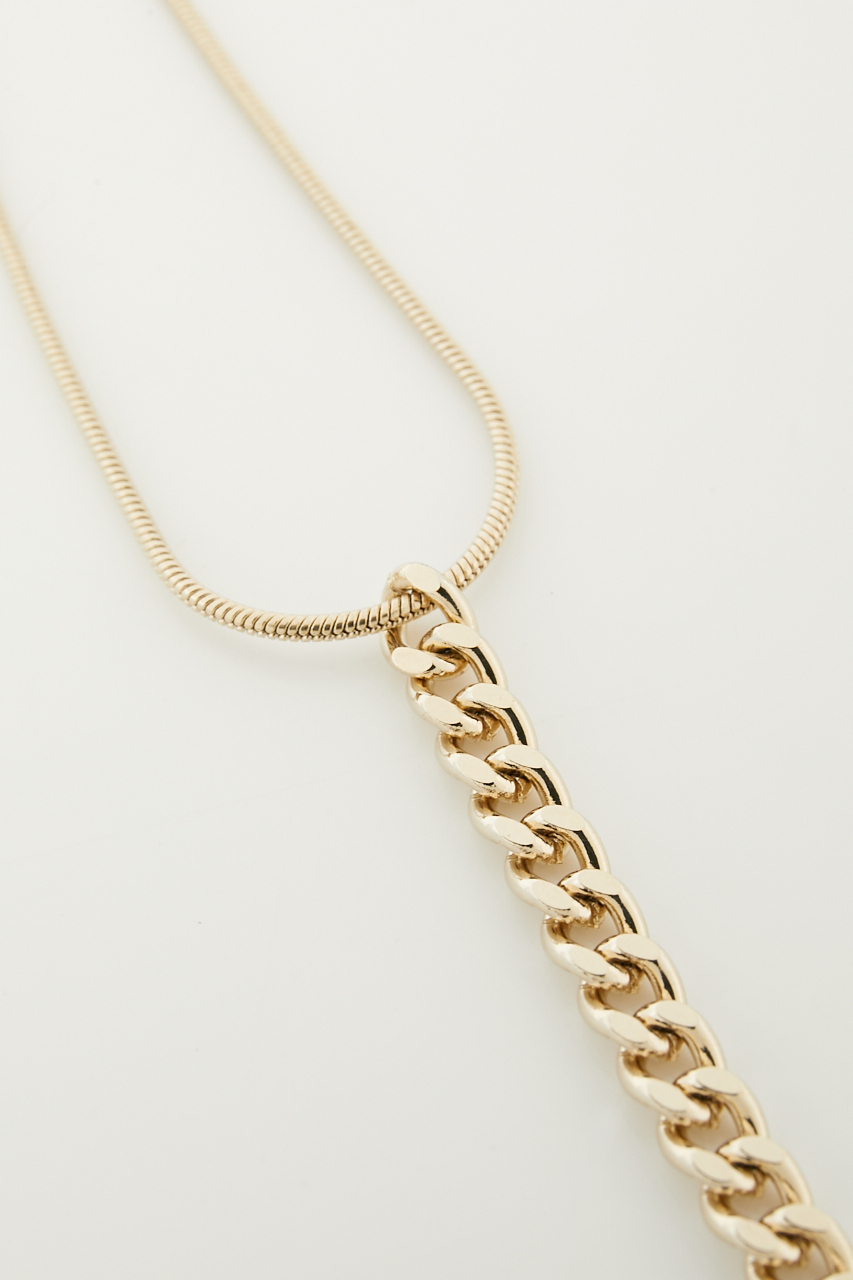 MIX CHAIN NECKLACE/ミックスチェーンネックレス 詳細画像 L/GLD 4