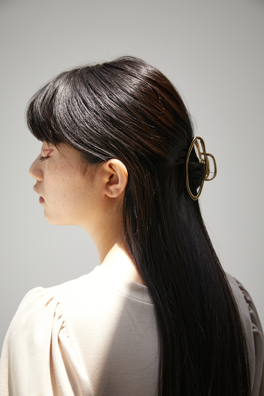 METAL FRAME HAIR CLIP/メタルフレームヘアークリップ 詳細画像 L/GLD 8