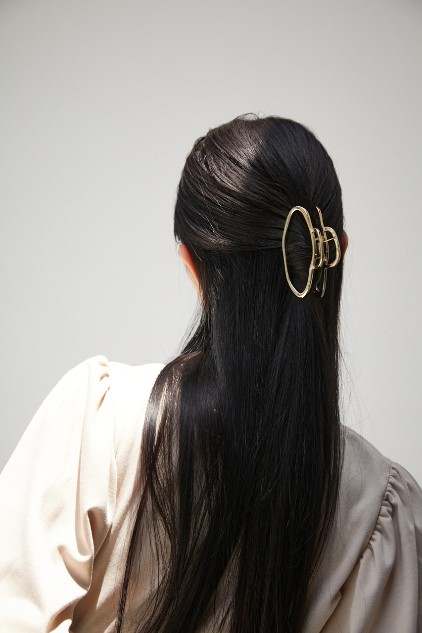 METAL FRAME HAIR CLIP/メタルフレームヘアークリップ 詳細画像 L/GLD 9