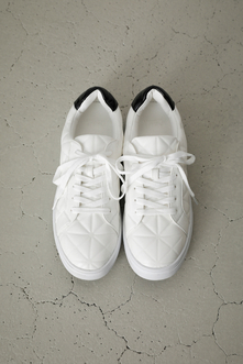 FAUX LEATHER EMBOSS SNEAKERS/フェイクレザーエンボススニーカー