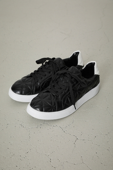 FAUX LEATHER EMBOSS SNEAKERS/フェイクレザーエンボススニーカー