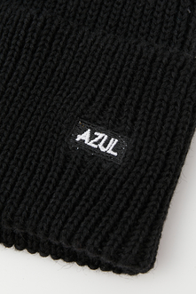 【9月28日(木)8：59まで期間限定価格】AZUL BOX LOGO KNIT CAP/AZULボックスロゴニットキャップ 詳細画像