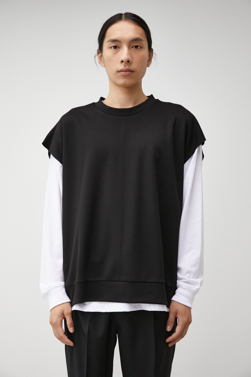 VEST SET LONG TEE/ベストセットロングTシャツ 詳細画像 BLK 5