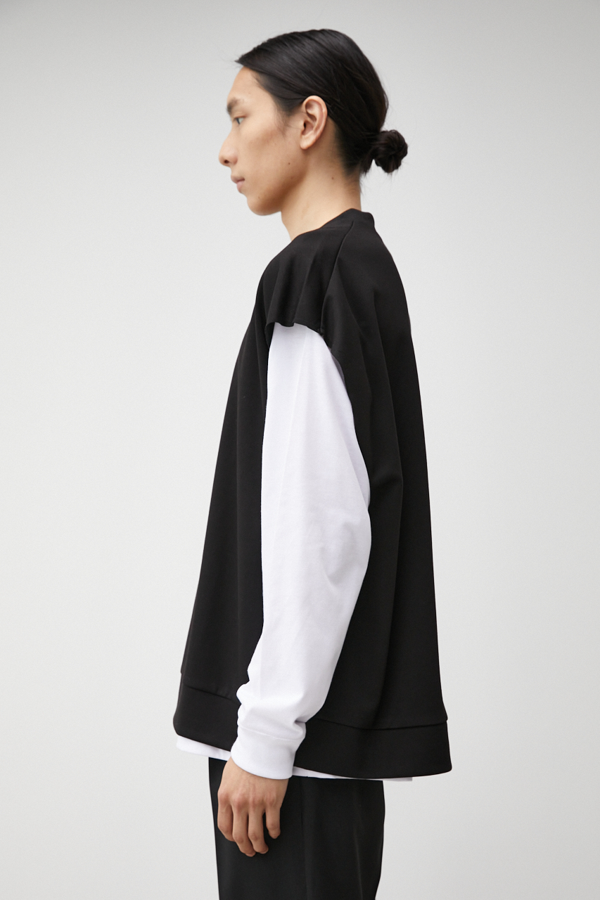 VEST SET LONG TEE/ベストセットロングTシャツ 詳細画像 BLK 6