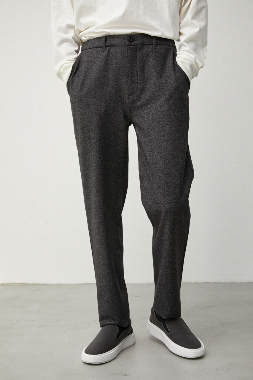 BRUSHED BACK STRETCH TROUSERS/ブラッシュドバックストレッチトラウザー 詳細画像 T.GRY 2