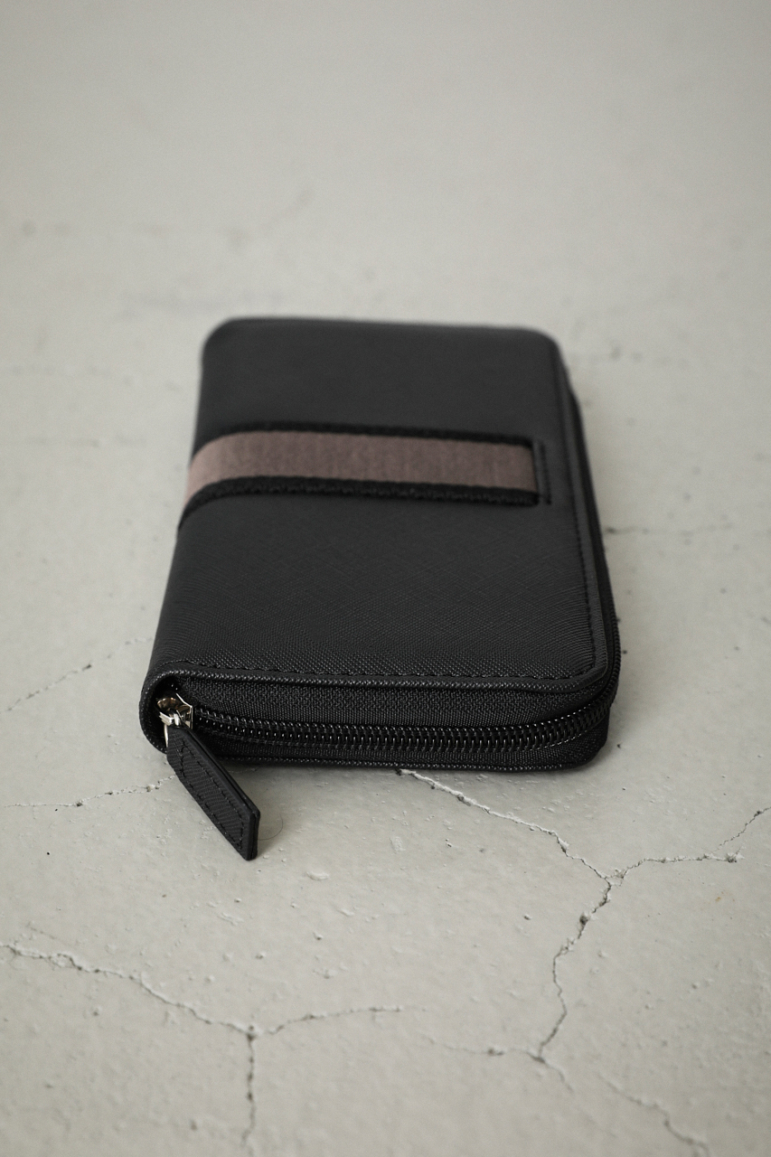 FAUX LEATHER TAPE WALLET/フェイクレザーテープウォレット 詳細画像 BLK 6