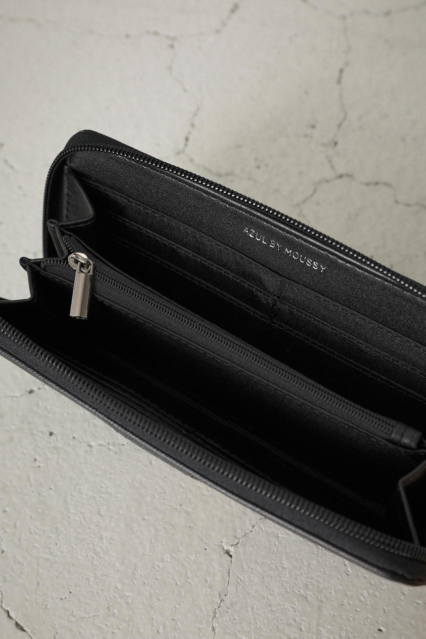 FAUX LEATHER TAPE WALLET/フェイクレザーテープウォレット 詳細画像 BLK 8