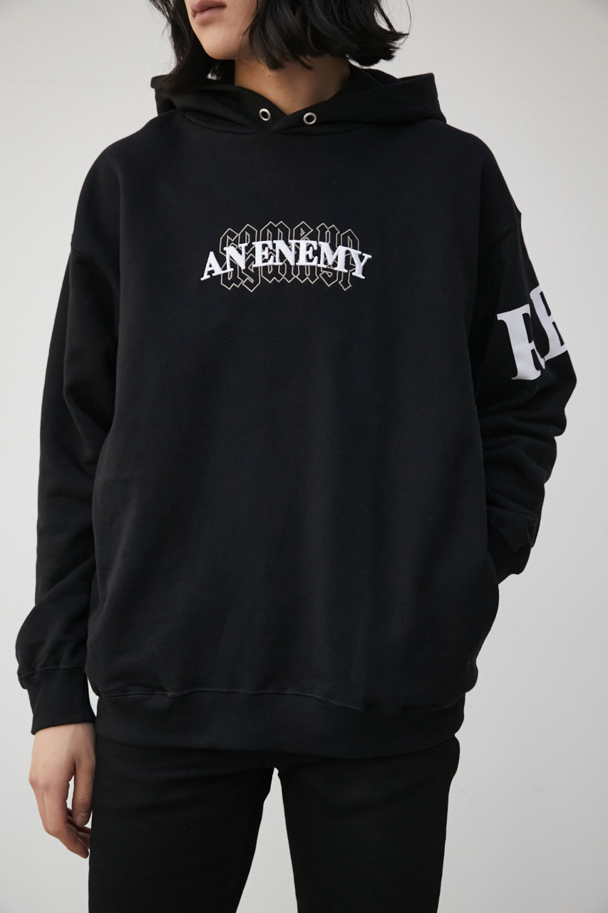 AN ENEMY EMBROIDERY HOODIE/アンエネミーエンブロイダリーフーディ