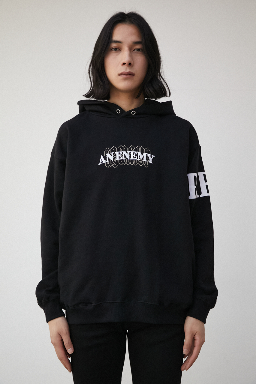 AN ENEMY EMBROIDERY HOODIE/アンエネミーエンブロイダリーフーディ