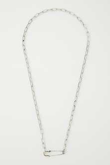 SAFETY PIN MOTIF NECKLACE/セーフティーピンモチーフネックレス