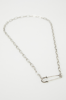 SAFETY PIN MOTIF NECKLACE/セーフティーピンモチーフネックレス 詳細画像