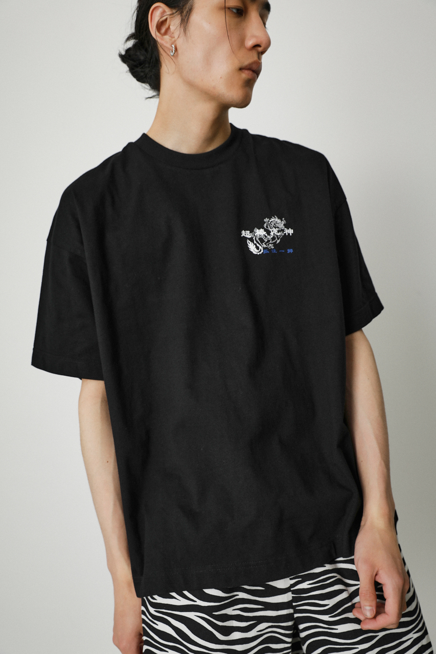 CHINESE MESSAGE TEE/チャイニーズメッセージTシャツ 詳細画像 BLK 1