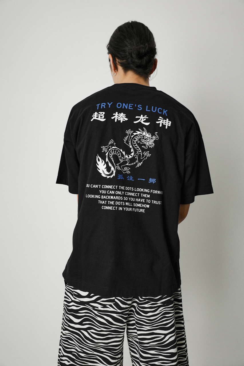 CHINESE MESSAGE TEE/チャイニーズメッセージTシャツ 詳細画像 BLK 7