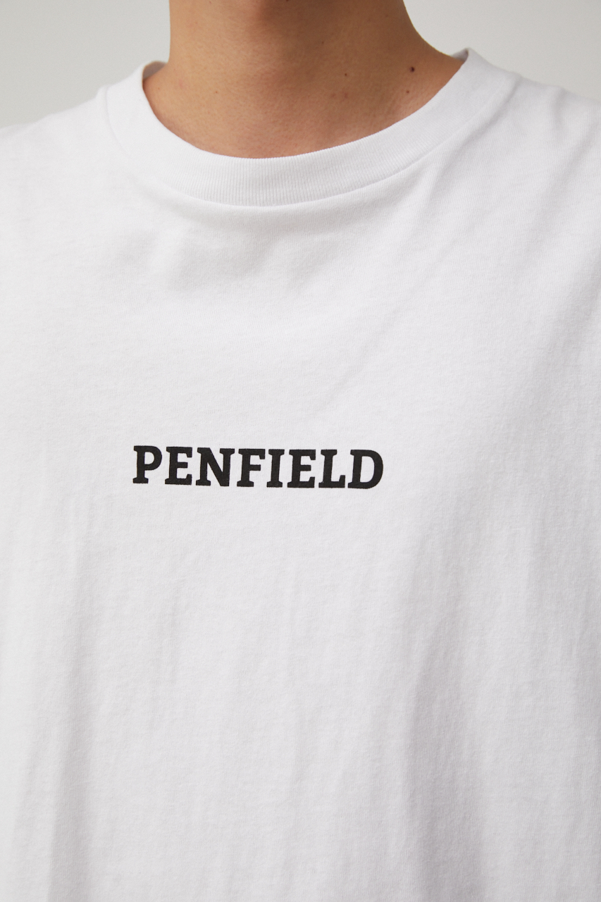 【SUNBEAMS CAMPERS】 PENFIELD×SBC SLEEVE LOGO TEE/PENFIELD×SBCスリーブロゴTシャツ 詳細画像 WHT 8