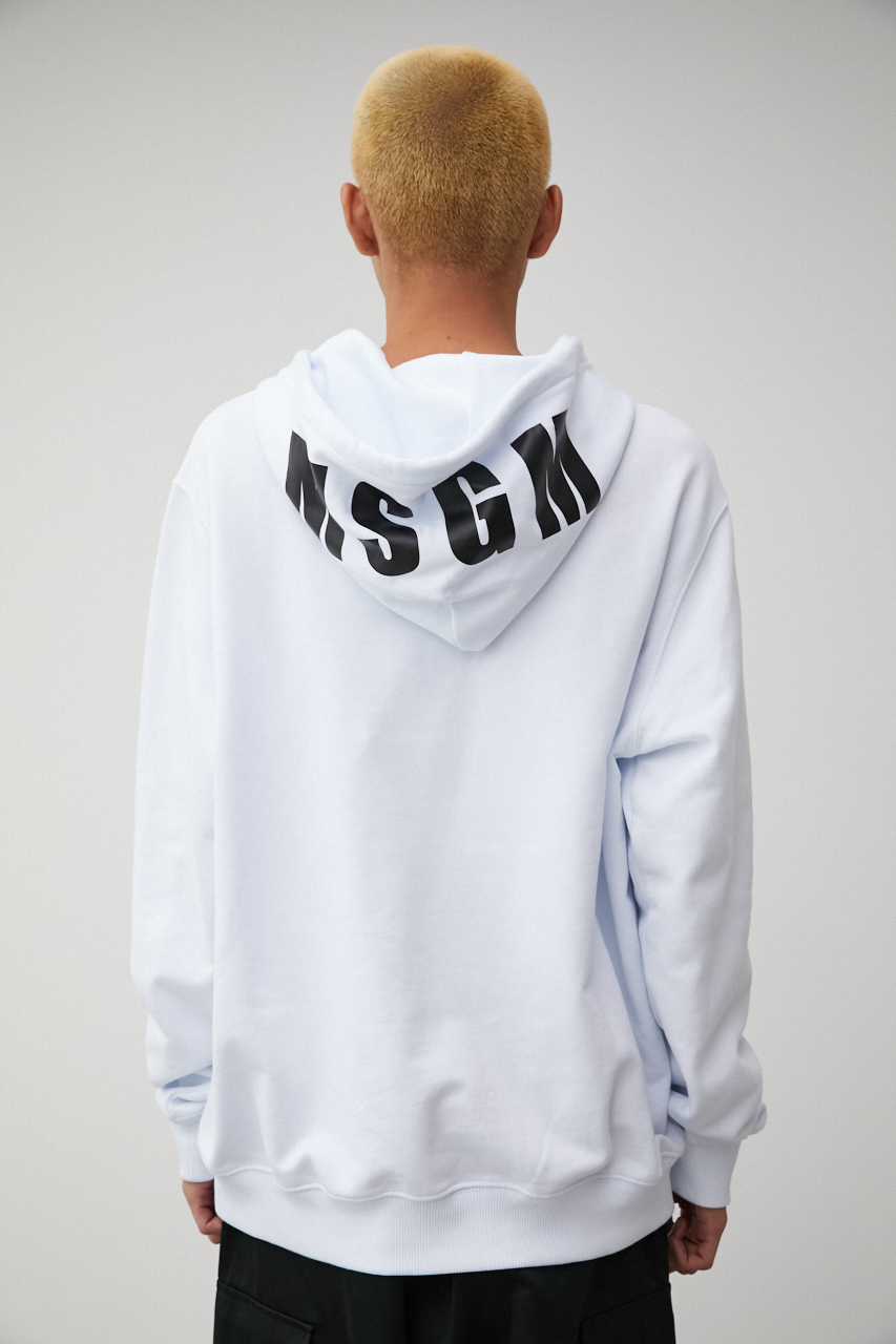 【PLUS】MSGM SWEAT SHIRT/MSGMスウェットシャツ 詳細画像 WHT 7