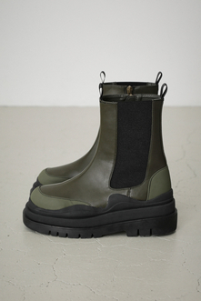 CONTRAST COLOR SOLE BOOTS/コントラストカラーソールブーツ 詳細画像
