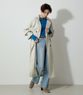 SPRING TRENCH COAT/スプリングトレンチコート｜AZUL BY MOUSSY 