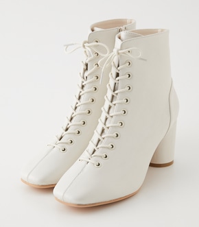 SQUARE TOE LACE UP BOOTS/スクエアトゥレースアップブーツ
