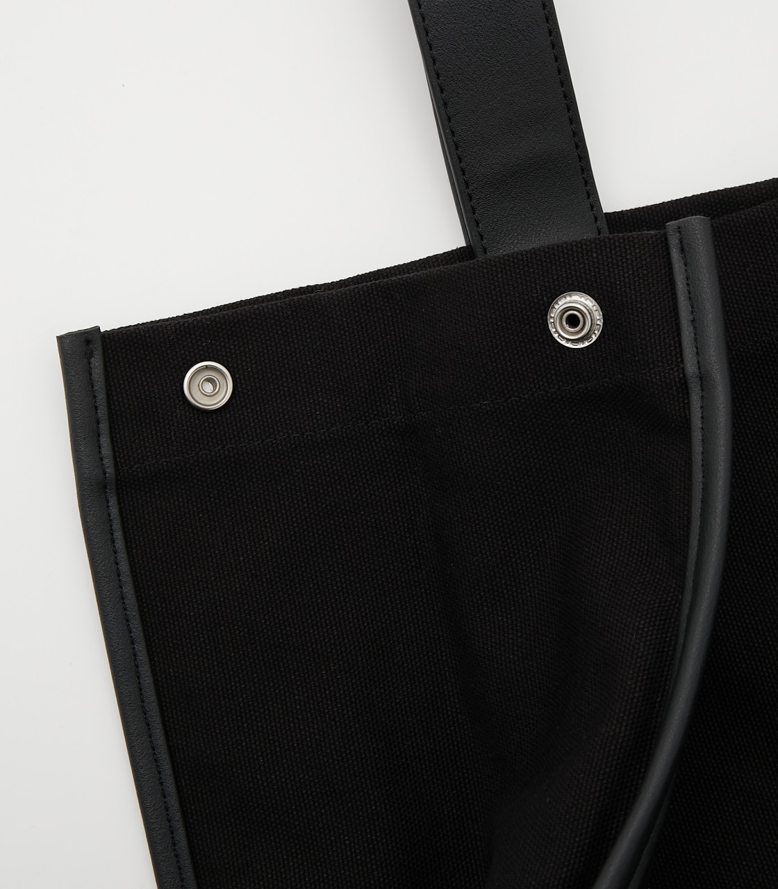 LINEN LIKE BIG TOTE BAG/リネンライクビッグトートバッグ 詳細画像 BLK 5