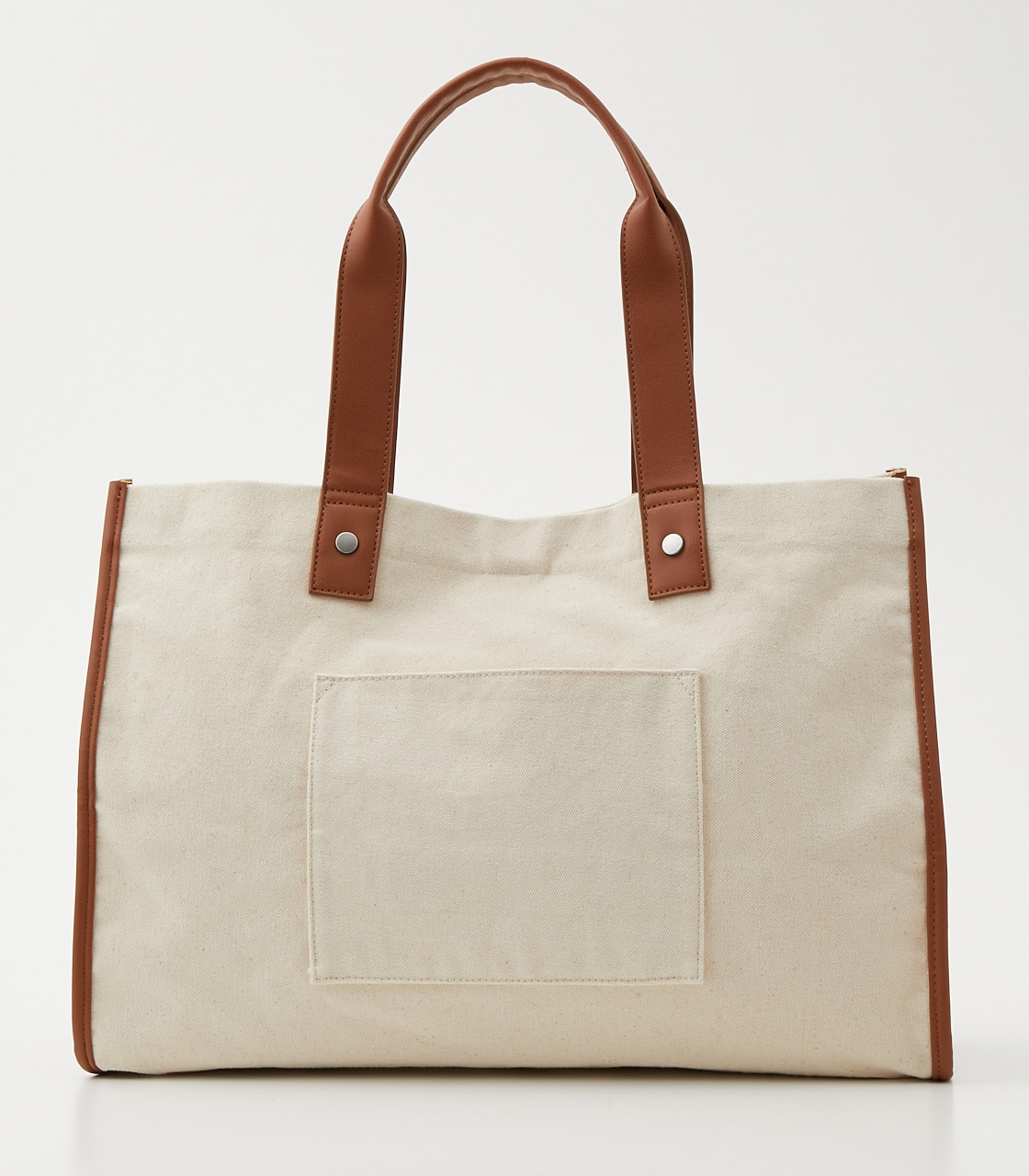 LINEN LIKE BIG TOTE BAG/リネンライクビッグトートバッグ 詳細画像 柄CAM 1