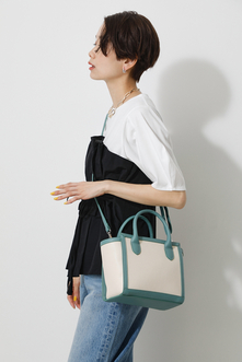 PIPING TRAPEZE BAG/パイピングトゥラピーズバッグ 詳細画像