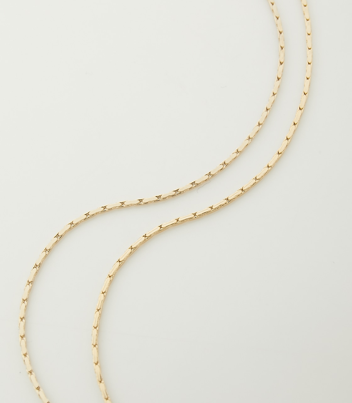 DOUBLE CHAIN PIPE NECKLACE/ダブルチェーンパイプネックレス 詳細画像 L/GLD 5