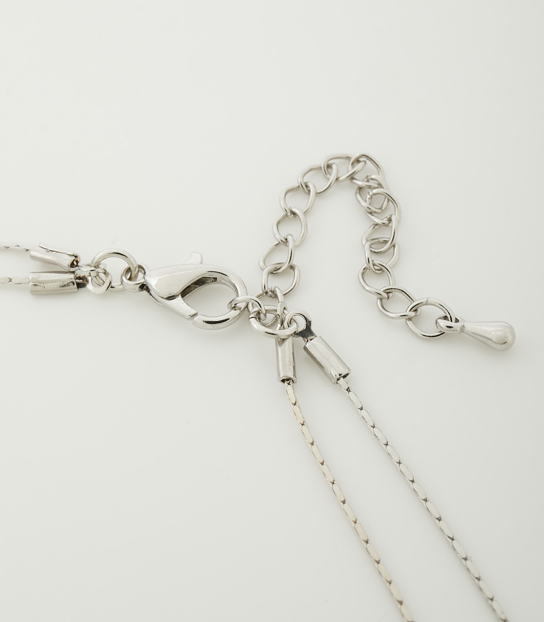 DOUBLE CHAIN PIPE NECKLACE/ダブルチェーンパイプネックレス 詳細画像 SLV 6