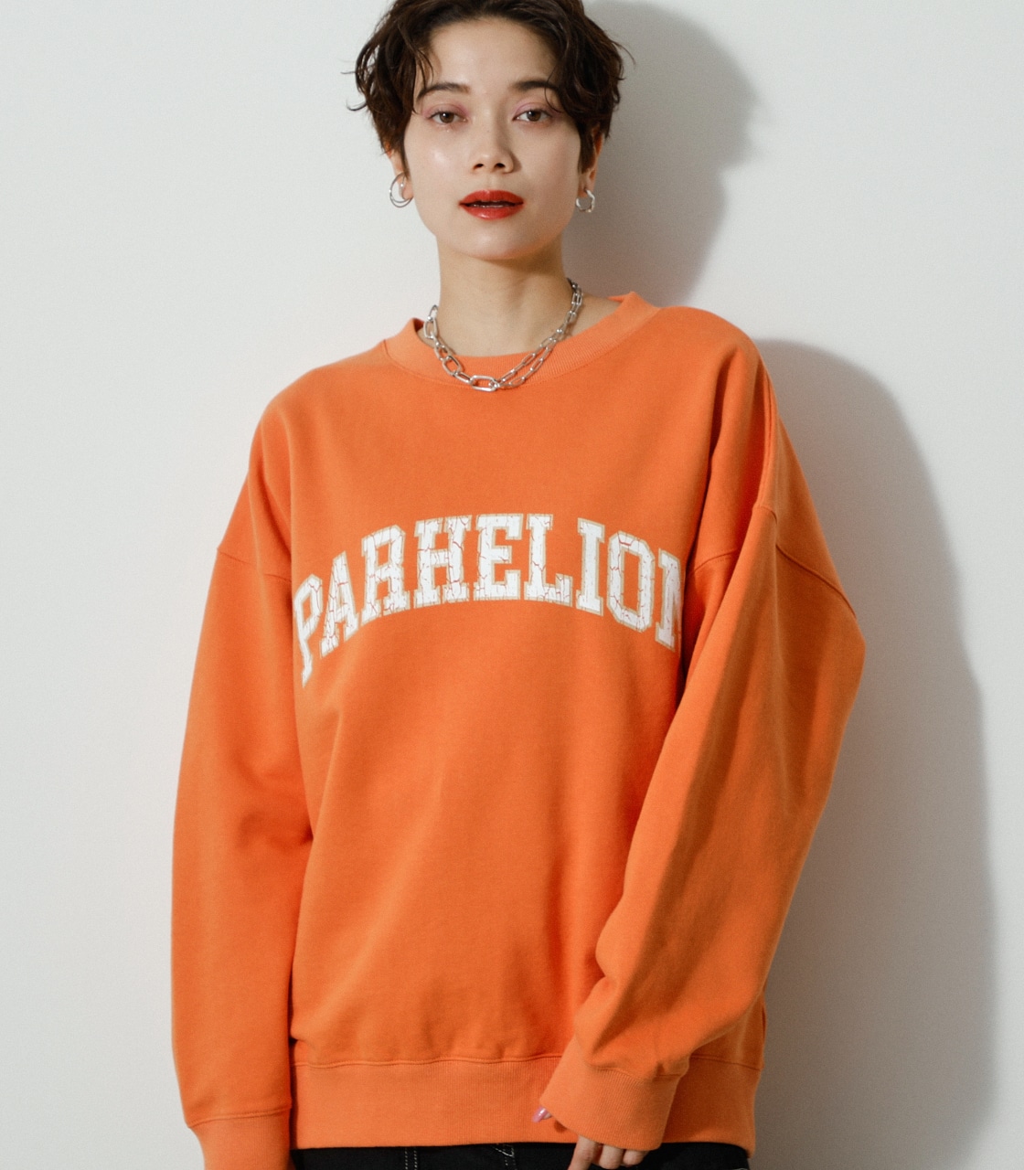 COLLEGE LOGO SWEAT/カレッジロゴスウェット