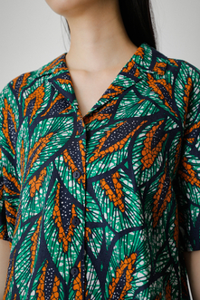 AFRICAN PRINT SHIRT/アフリカンプリントシャツ 詳細画像
