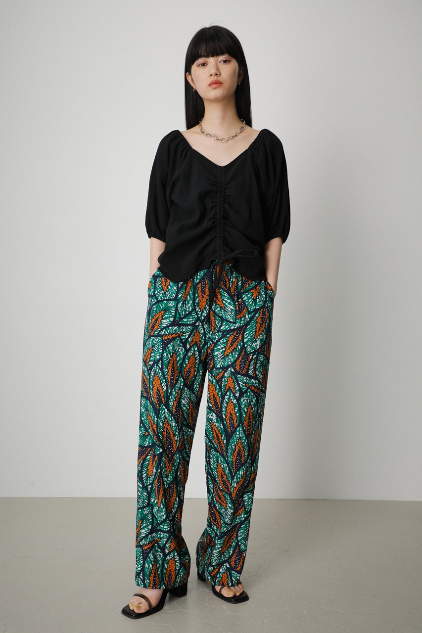 AFRICAN PRINT PANTS/アフリカンプリントパンツ｜AZUL BY MOUSSY（アズールバイマウジー）公式通販サイト