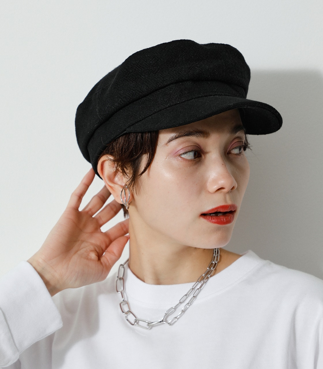 LINEN LIKE CASQUETTE/リネンライクキャスケット｜AZUL BY MOUSSY 