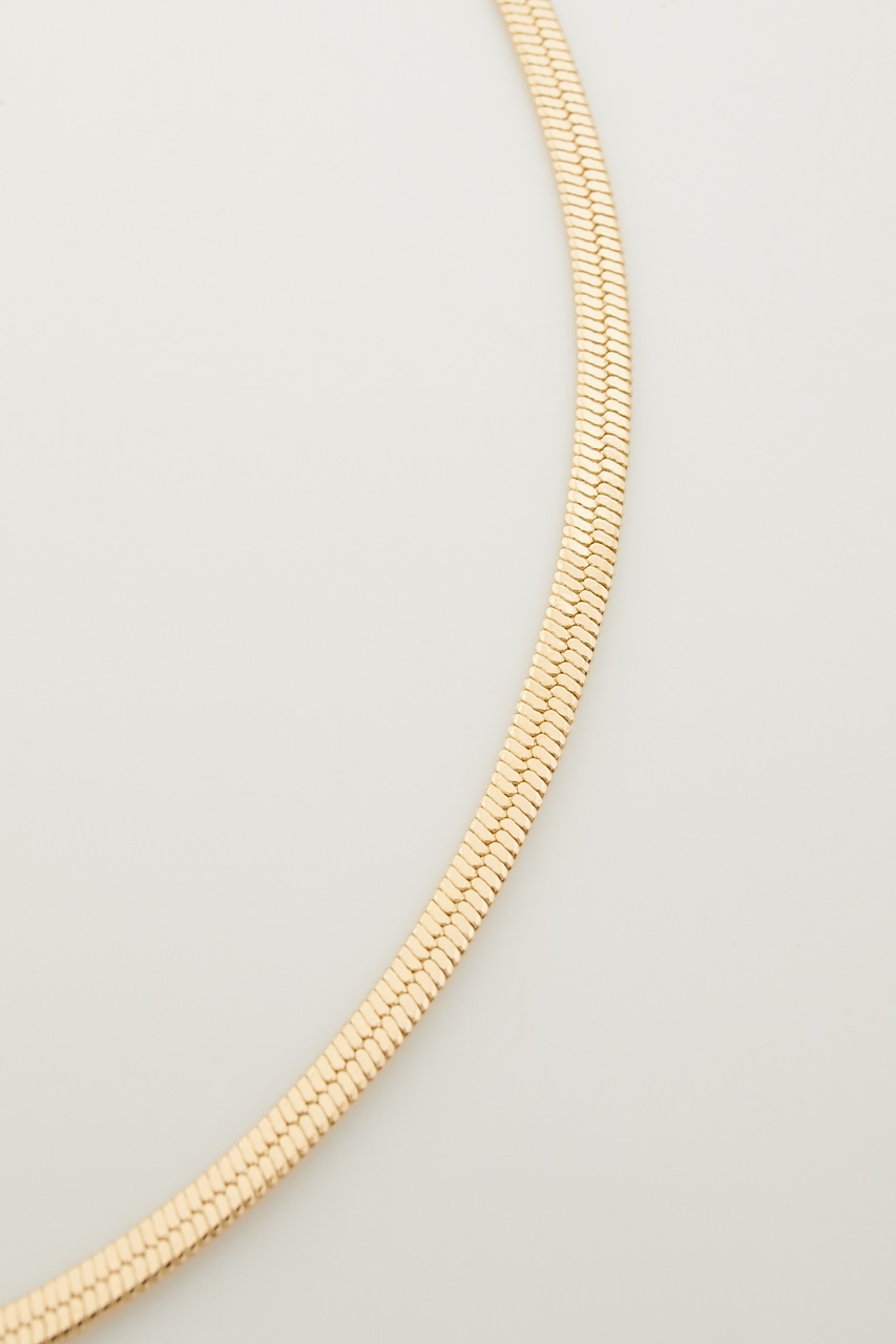WIDE CHAIN DOUBLE NECKLACE/ワイドチェーンダブルネックレス 詳細画像 L/GLD 5