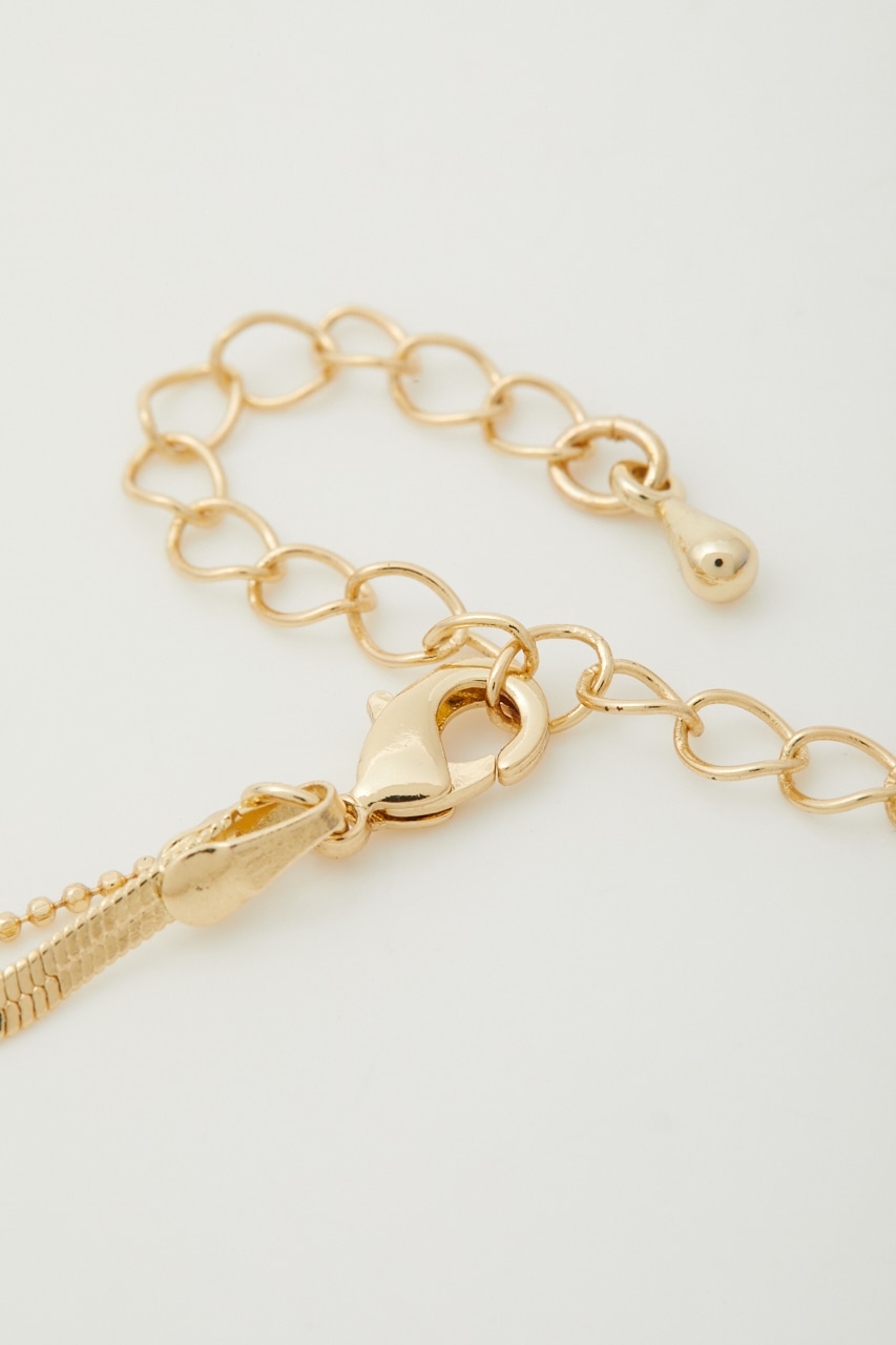 WIDE CHAIN DOUBLE NECKLACE/ワイドチェーンダブルネックレス 詳細画像 L/GLD 7