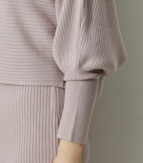 LAYERED SET KNIT ONEPIECE/レイヤードセットニットワンピース 詳細画像