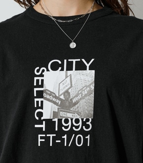 【9月28日(木)8：59まで期間限定価格】CITY SELECT LONG SLEEVE TEE/シティーセレクトロングスリーブTシャツ 詳細画像