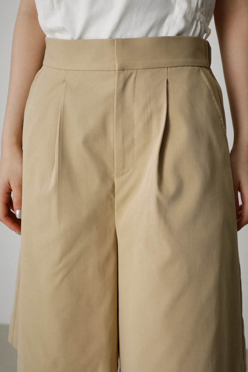 2月29日(木)23:59まで期間限定価格】TUCK WIDE SHORT PANTS/タック 