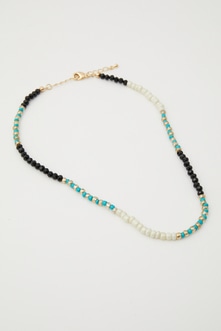 BEADS SHORT NECKLACE/ビーズショートネックレス 詳細画像