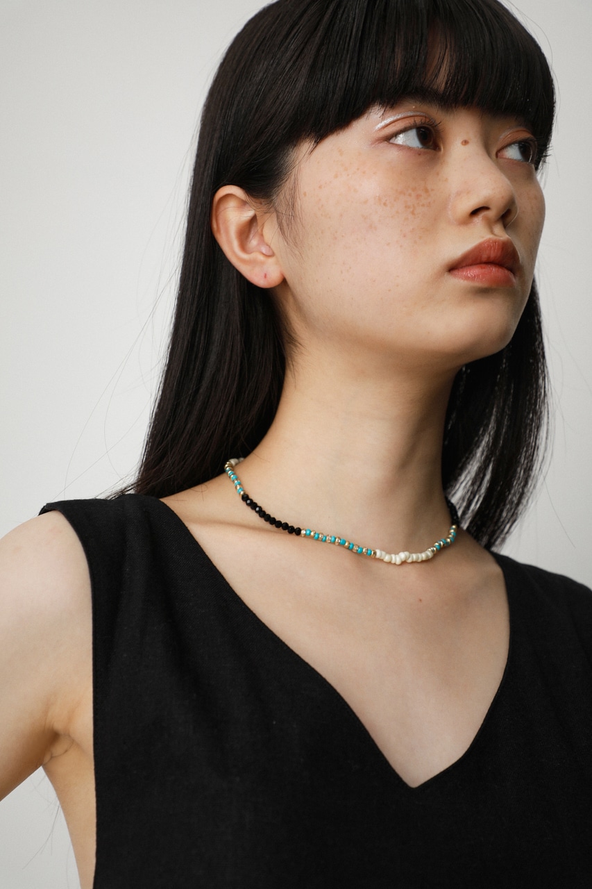 BEADS SHORT NECKLACE/ビーズショートネックレス 詳細画像 Multi_1 9