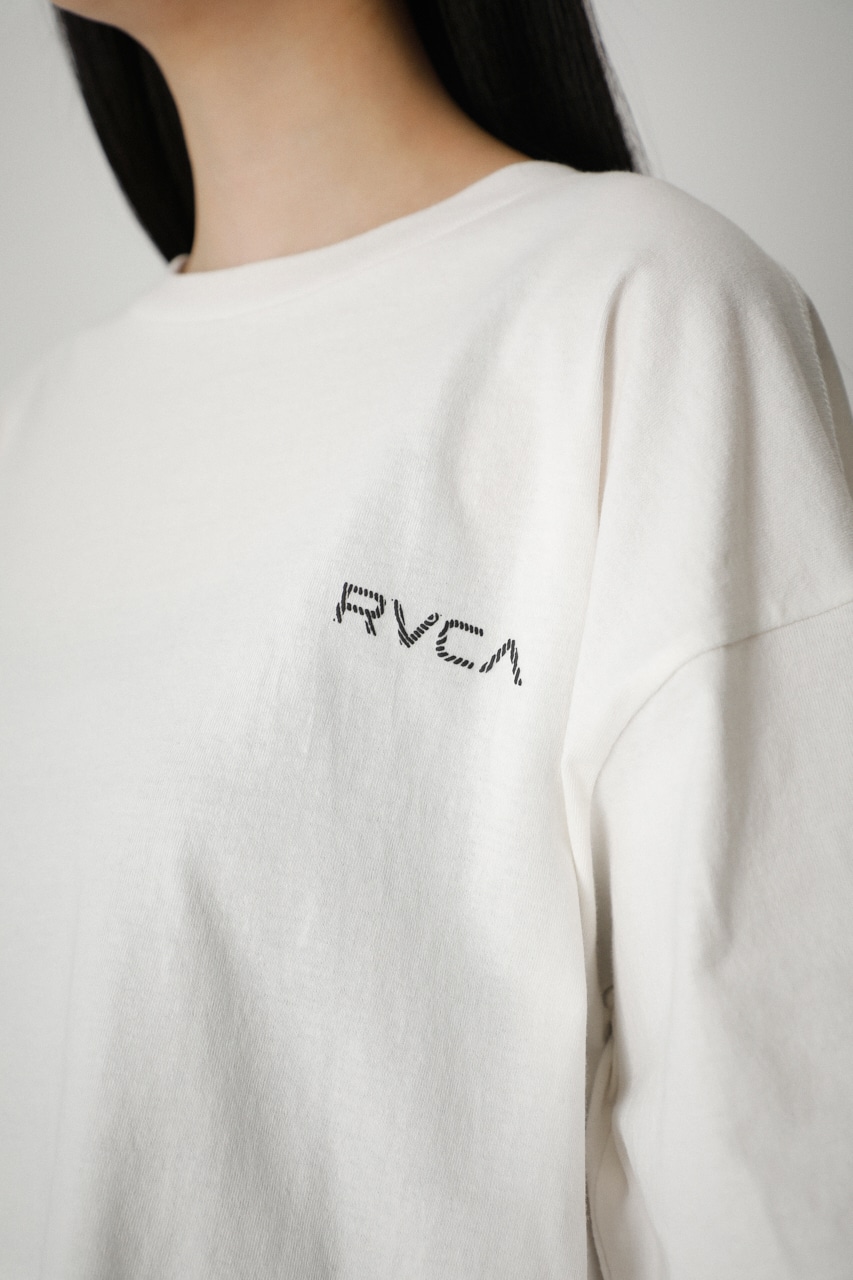 RVCA×AZUL RADAR TEE/RVCA×AZULレイダーTシャツ 詳細画像 WHT 9