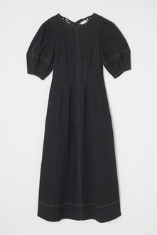 【PLUS】BACK OPEN FLARE LONG ONEPIECE/バックオープンフレアロングワンピース