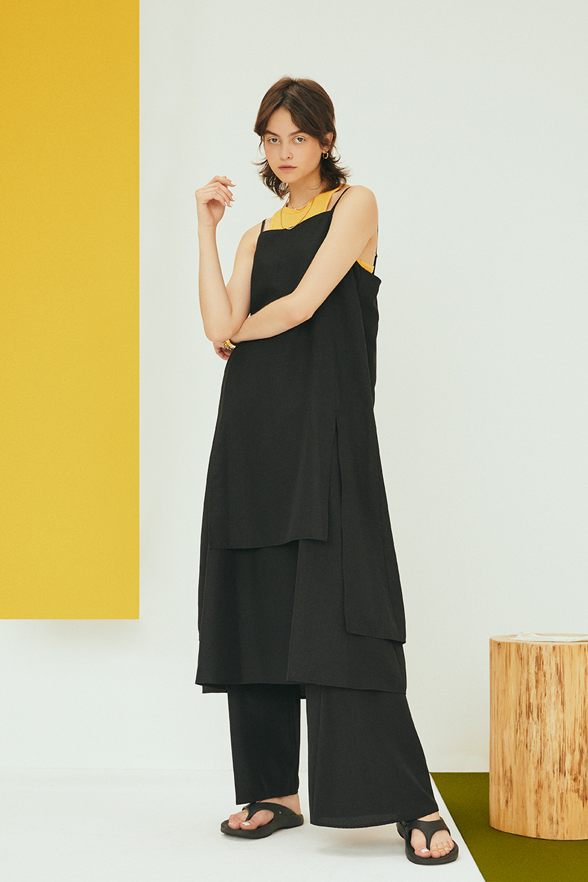 PLUS】ASYMMETRY LAYERED LONG CAMI/アシンメトリーレイヤードロングキャミ｜AZUL BY  MOUSSY（アズールバイマウジー）公式通販サイト