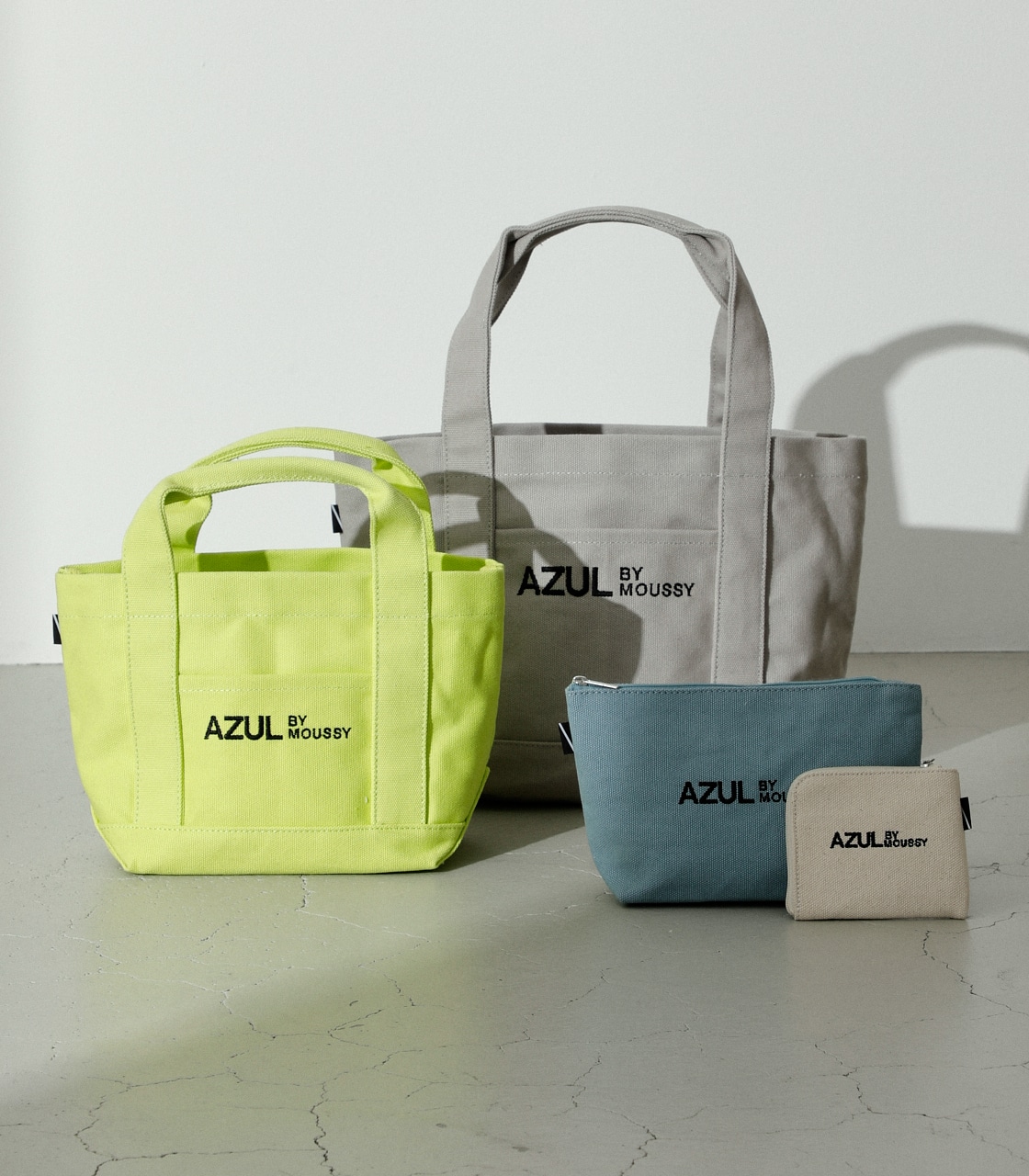 AZUL CANVAS POUCH/AZULキャンバスポーチ 詳細画像 O/WHT 8