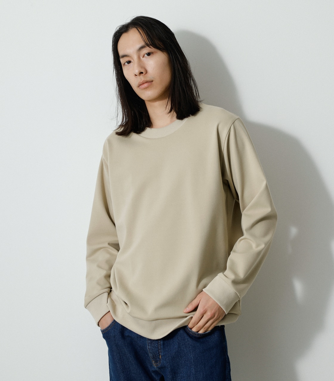 PONTE COLOR SCHEME LONG TEE/ポンテカラースキームロングTシャツ