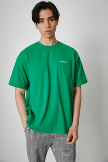 AZUL EMBROIDERY POCKET TEE/AZULエンブロイダリーポケットTシャツ