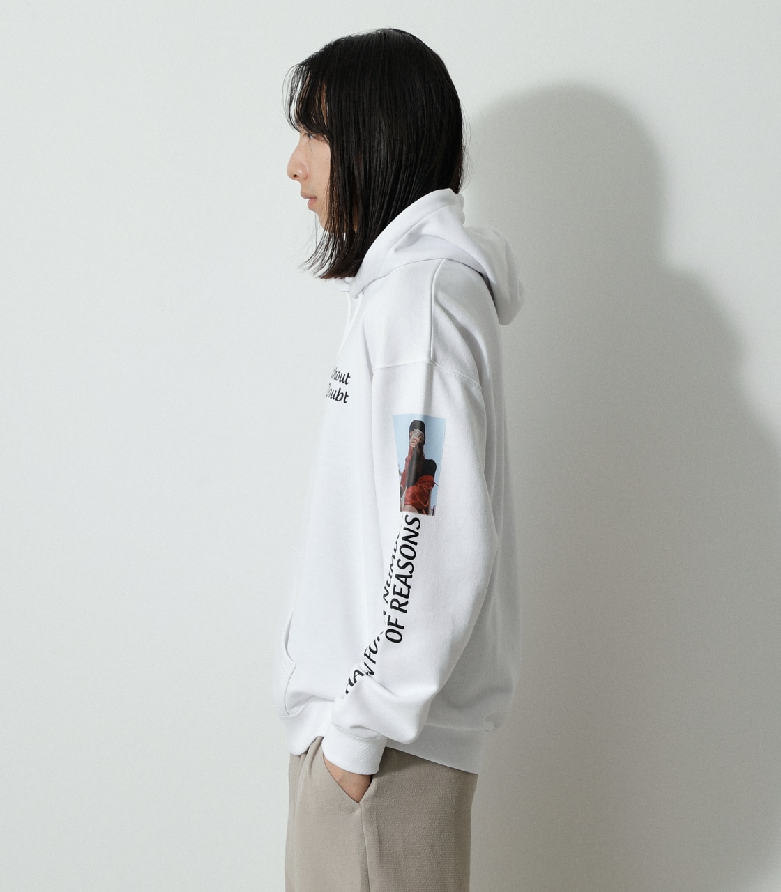 WITHOUT A DOUBT HOODIE/ウィズアウトアダウトフーディ｜AZUL BY MOUSSY（アズールバイマウジー）公式通販サイト