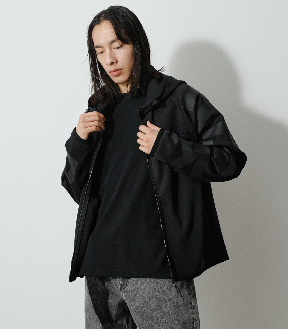 DAYBREAK SLEEVE LOGO BLOUSON/デイブレイクスリーブロゴブルゾン